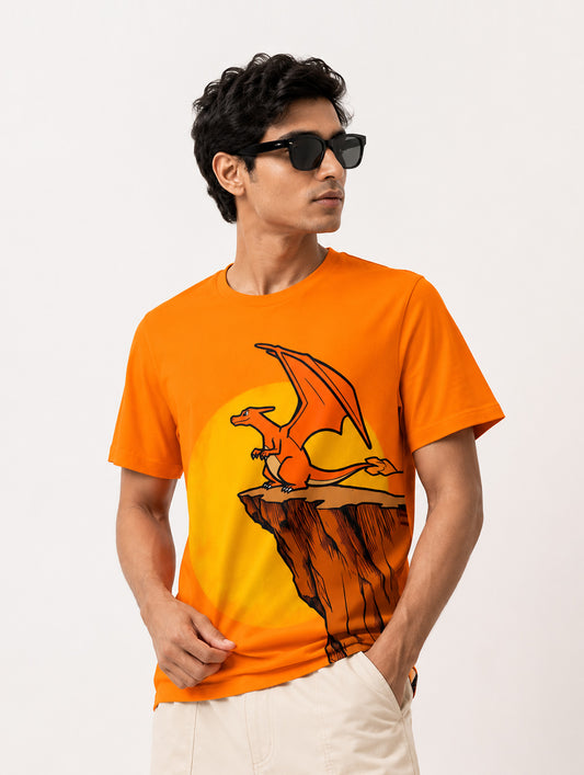 Little Dragon Printed T-Shirt