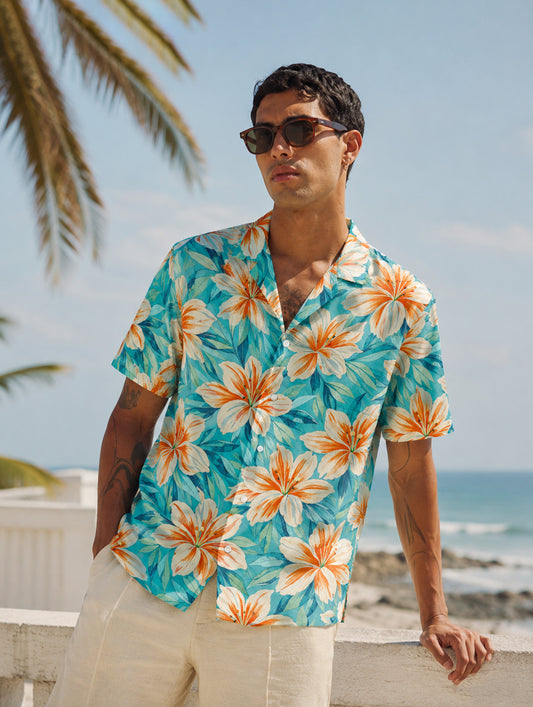 Lily Bloom Printed Shirt