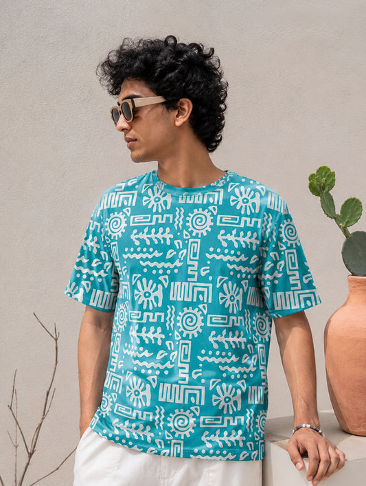Boho Tribal Printed T-Shirt
