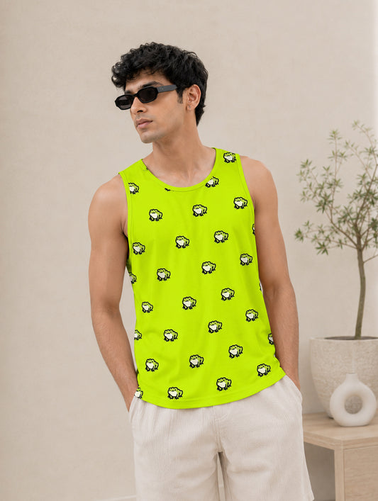Happy Hoppers Printed Sando