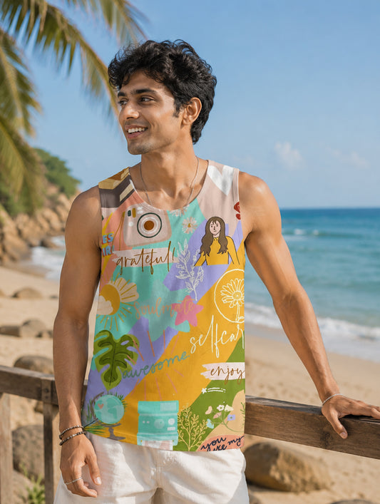 Happy Soul Printed Sando