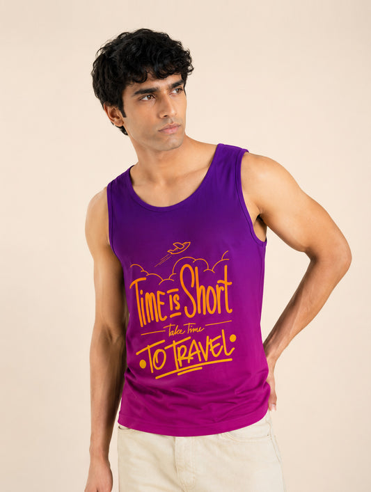 Time Is Short Printed Sando