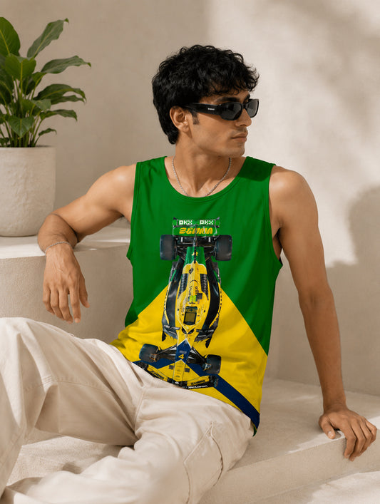 Racing Spirit Printed Sando