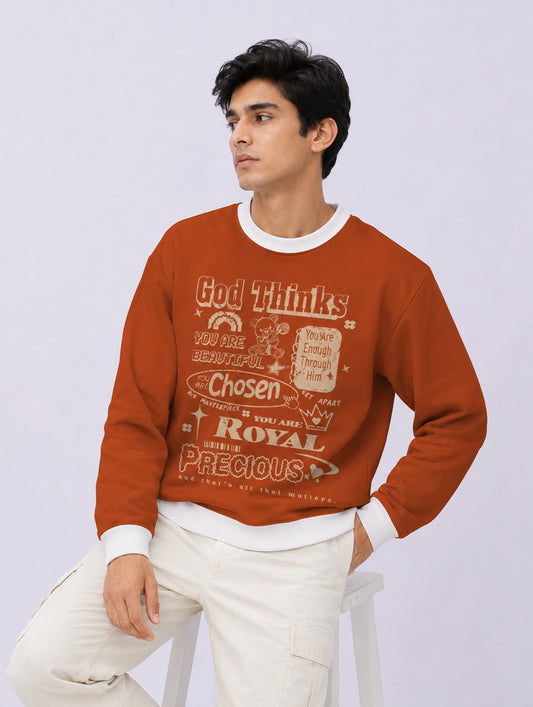 Good Think Print Sweatshirt