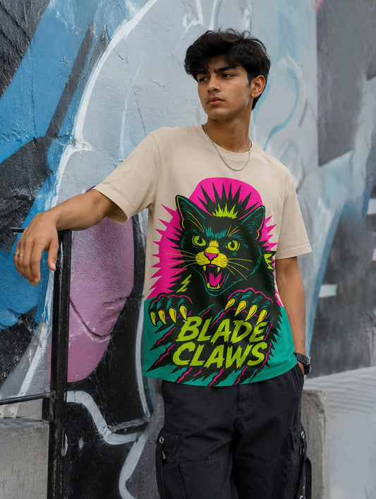 Blade Claws Printed T-Shirt
