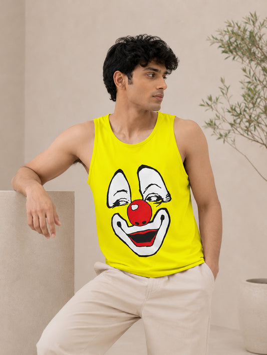Crazy Clown Printed Sando