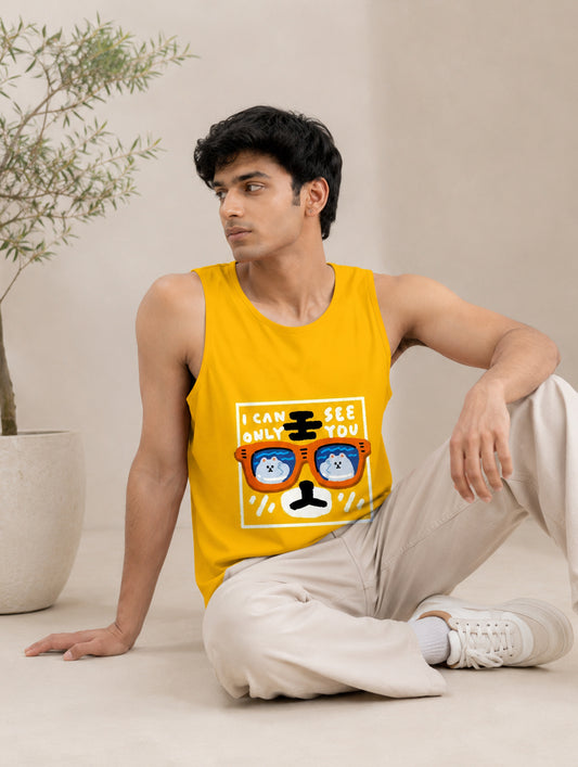 Cool Bear Vibes Printed Sando