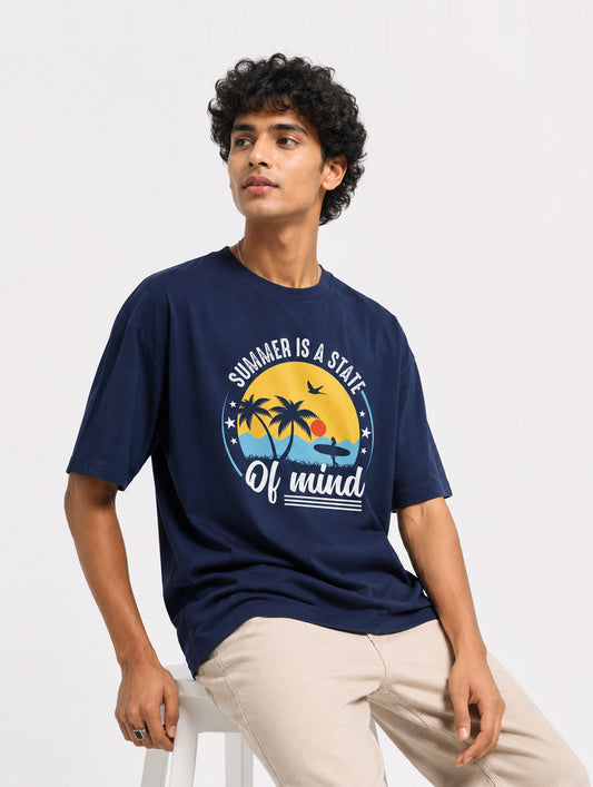 Summer Is a State of Wind Oversize T-Shirt