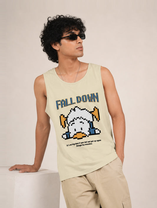 Fall Down Printed Sando