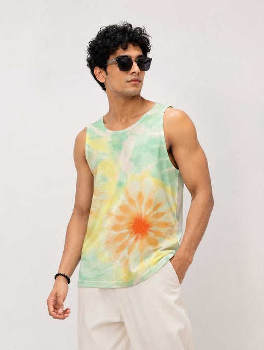 Soft Bloom Tie-Dye Sando