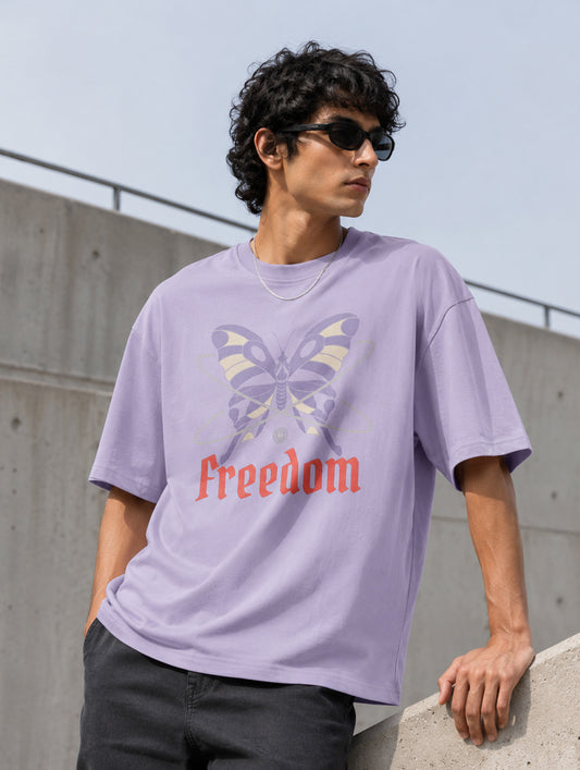 Freedom Butterfly Oversize T-Shirt