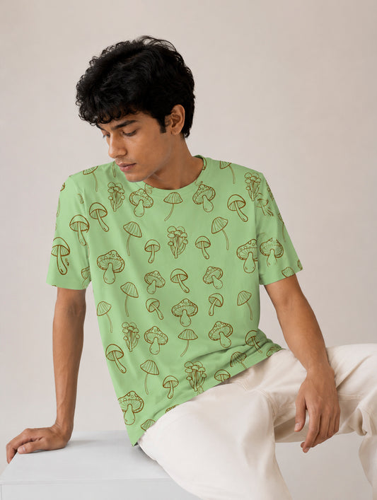 Mashroom Printed T-Shirt
