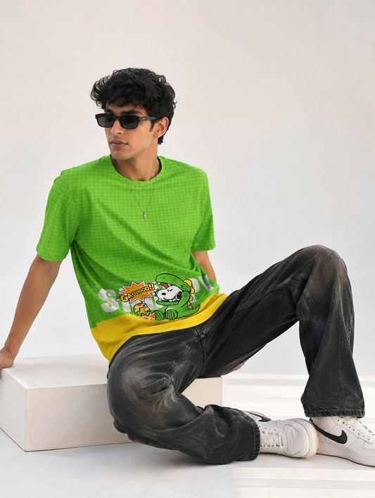 Scoopy Printed T-Shirt