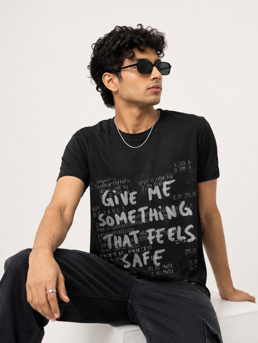 Give Me Somthing Black T-Shirt